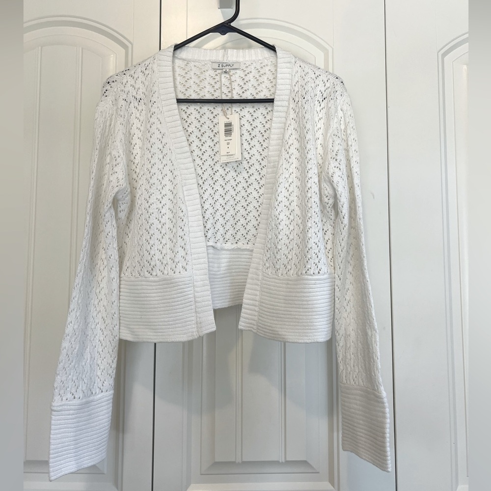 Z Supply Women’s Crop Cardigan Sweater